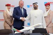Emirates Boeing signing