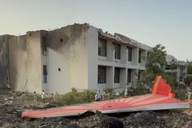 Air India crash site title-c-Indian ministry of transport
